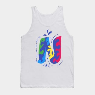 Letter N Tank Top